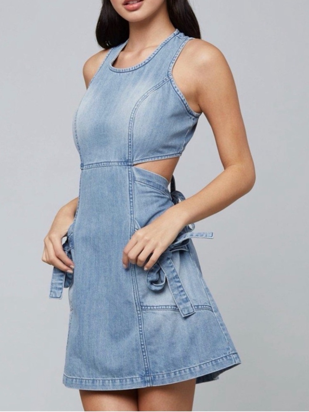 Bebe denim dress - Picture 2 of 6